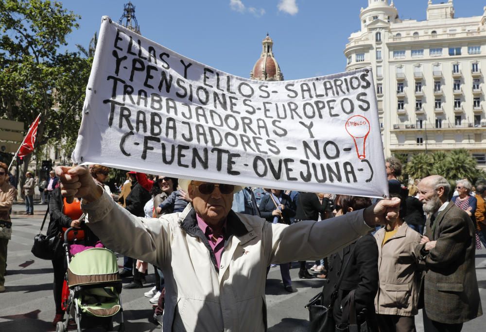 Manifestación 1 de Mayo en València