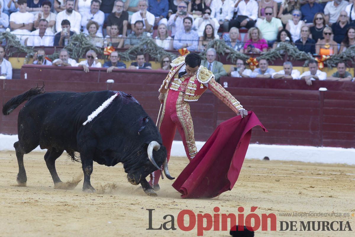 Tercer festejo de la Feria Taurina de Murcia (Talavante, Paco Ureña y Roca Rey), en imágenes