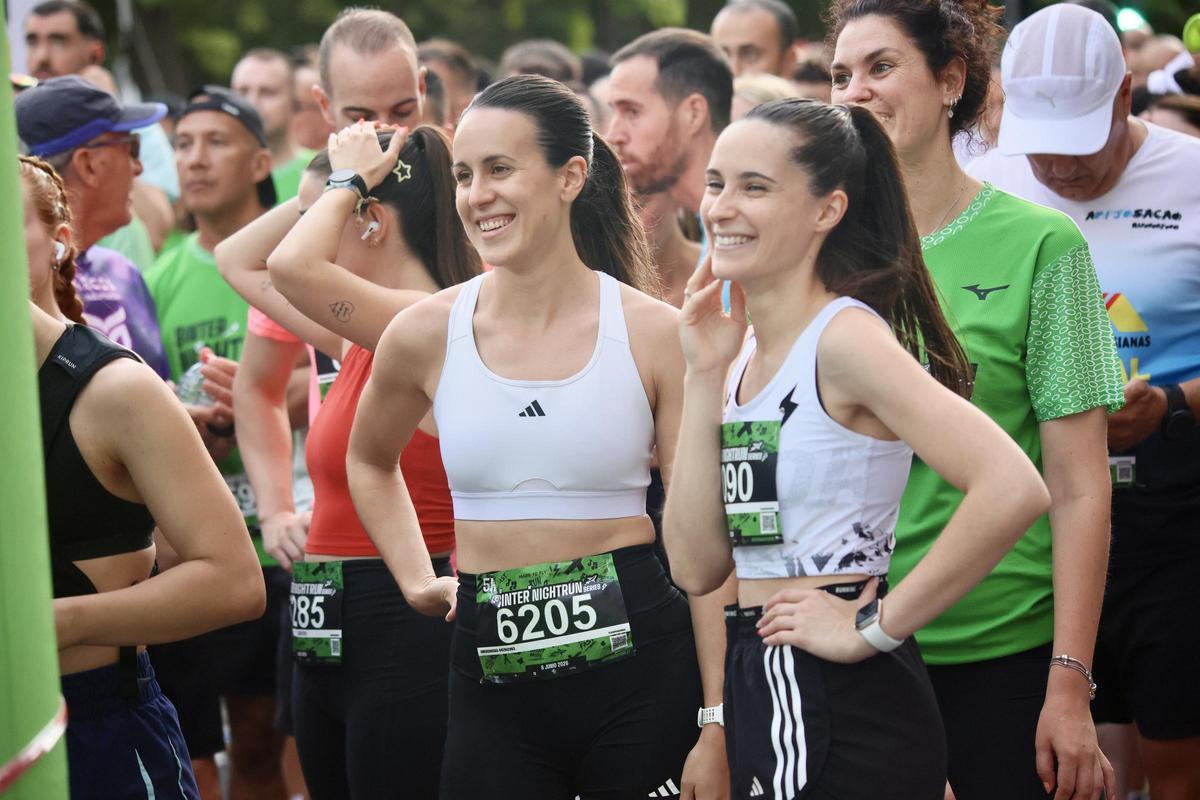 Las mejores imágenes de la carrera Binter Nightrun