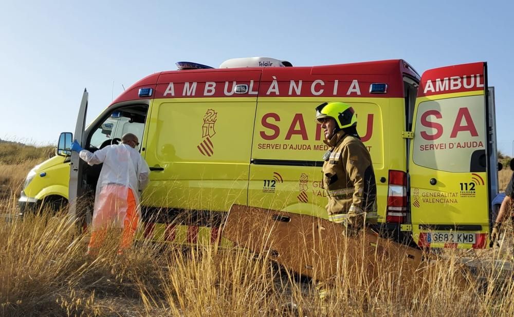 El fallo de una rueda ha podido ser el responsable del vuelco