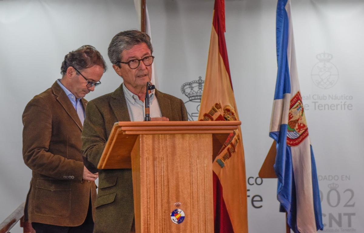 Andrés Orozco, presidente del Real Club Náutico de Tenerife.
