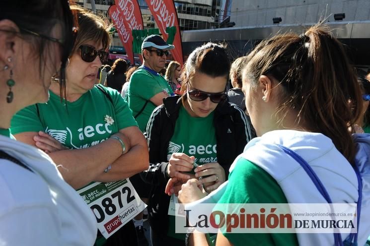 2.000 personas marchan contra el cáncer en Murcia