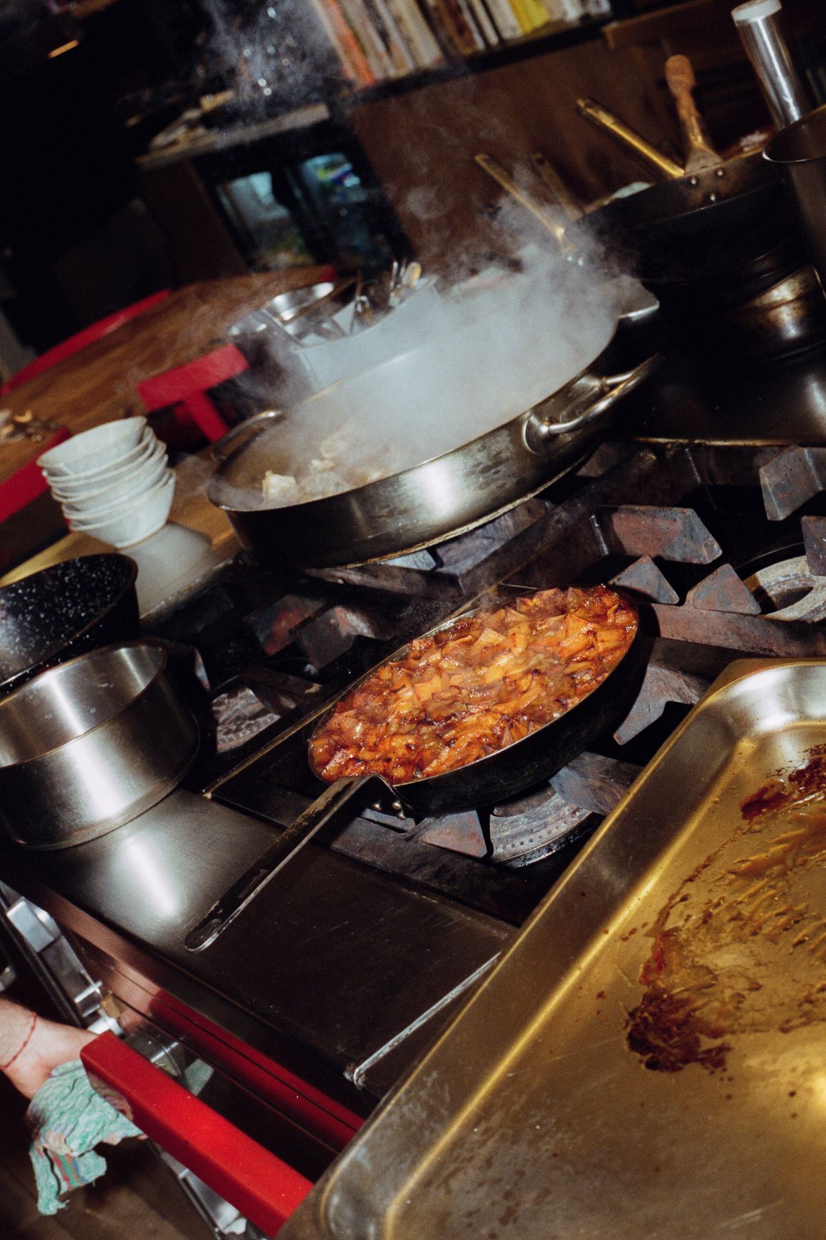 Así es y esto se come en el restaurante Open de Alicante