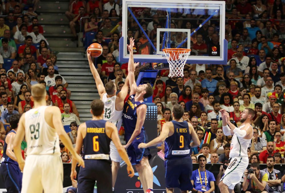 Fotos del España 76-78 Lituania, disputado en el Carpena