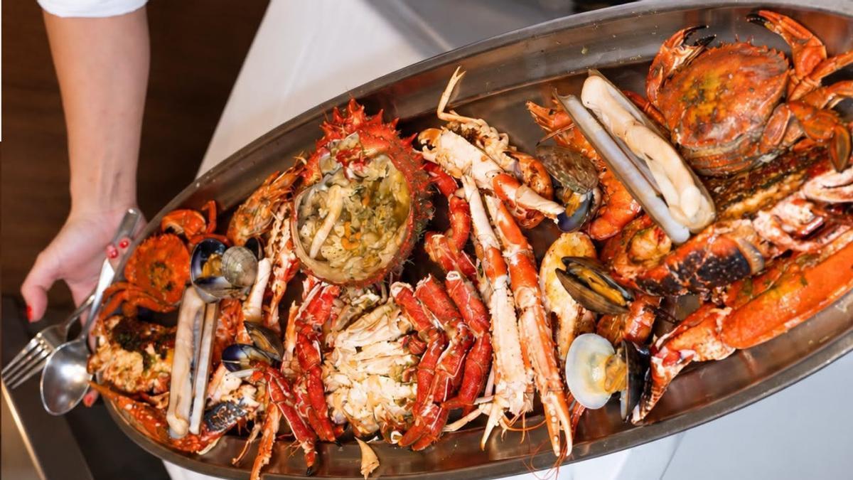 Parrila de marisco de Ataulfo