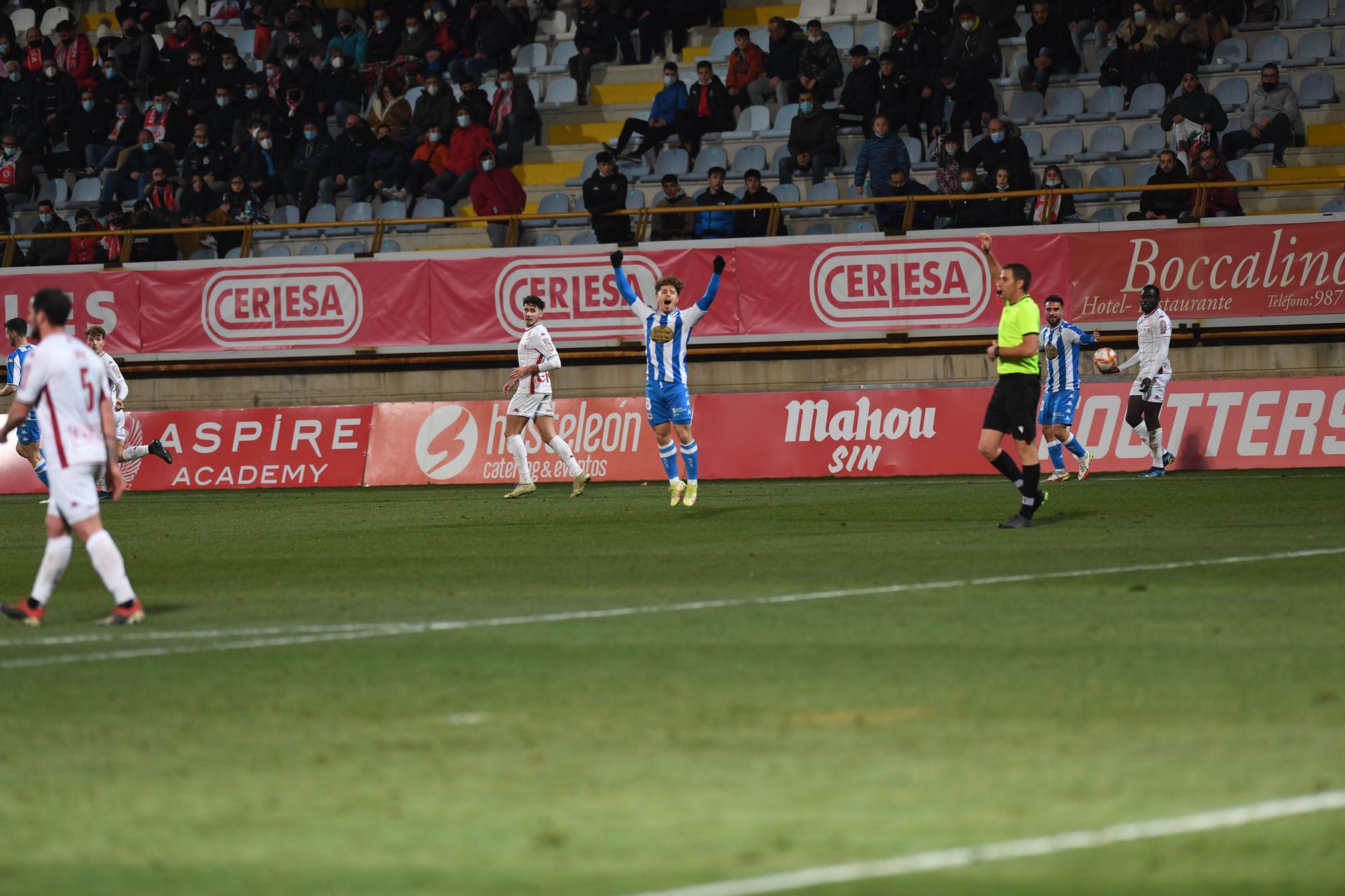 El Deportivo le gana 2-3 a la Cultural Leonesa