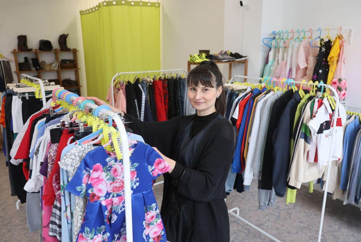 Natalia Stefanska
en su tienda.
| Alba Villar