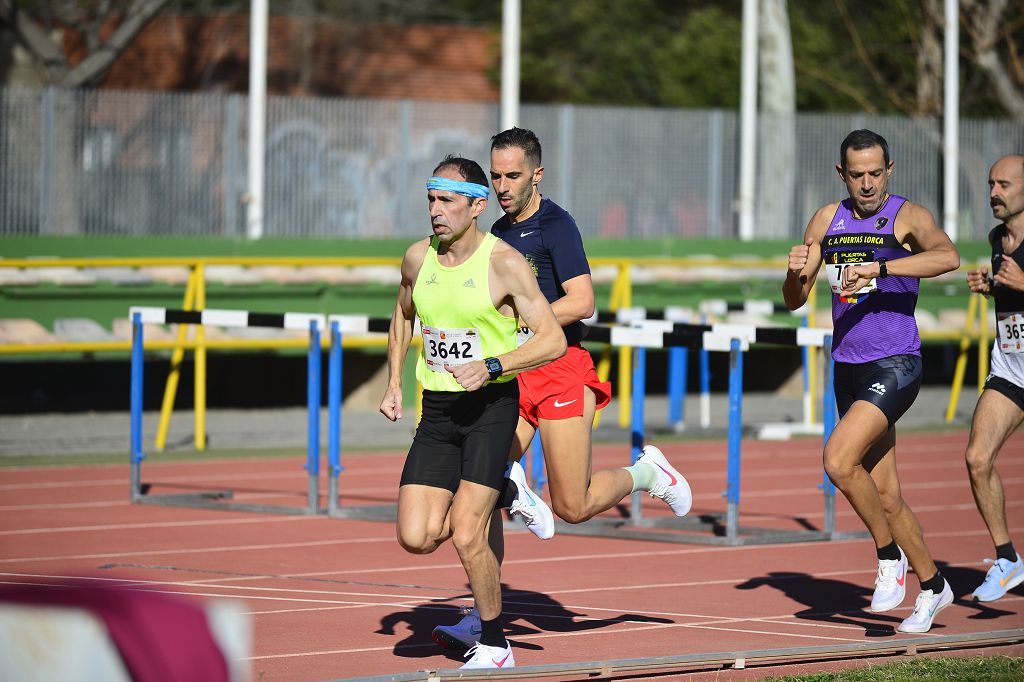 Atletismo nacional Máster sábado en la pista de Atletismo de Cartagena