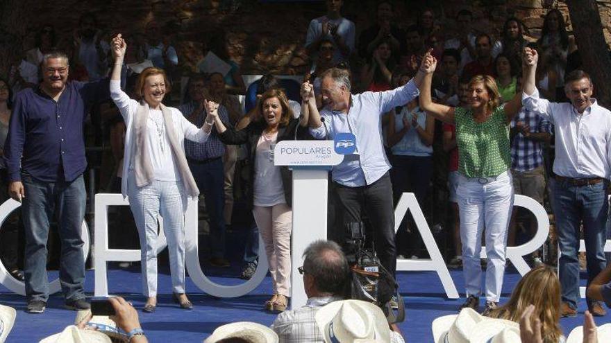 Rudi invoca la &quot;recuperación&quot; para postularse a la presidencia de Aragón