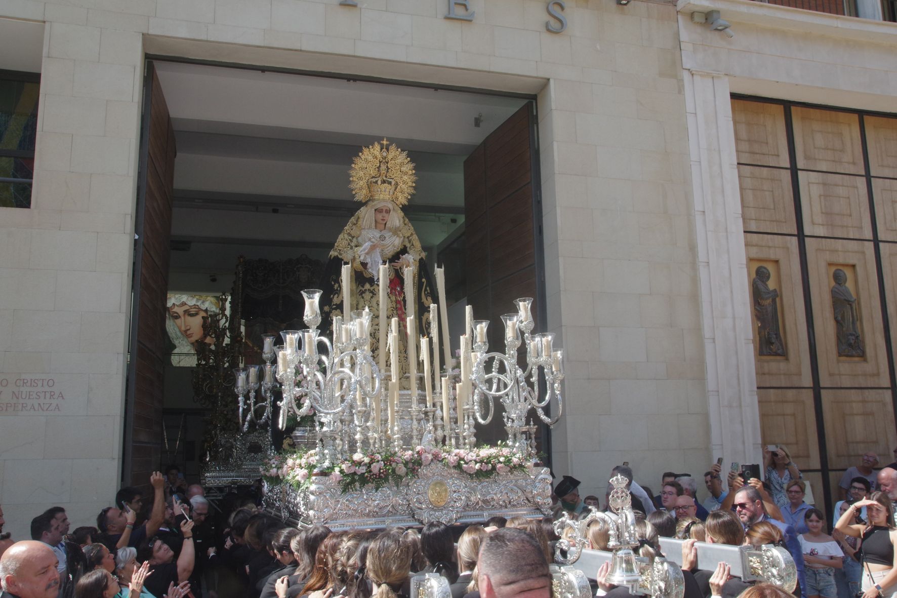 Traslado de la Virgen del Gran Poder a la Catedral y misa solemne