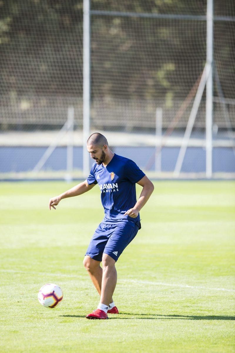 Primer entrenamiento del Real Zaragoza