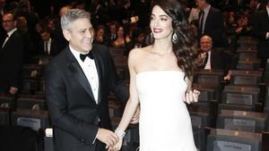 George y Amal Clooney.