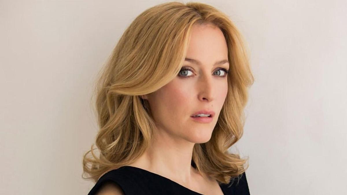 La actriz británica Gillian Anderson.