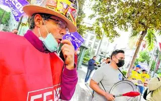 Guerra UGT-CCOO en la agonizante JSP