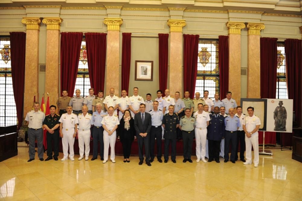 Recepción de Agregados de Defensa Militares Navales y Aéreos