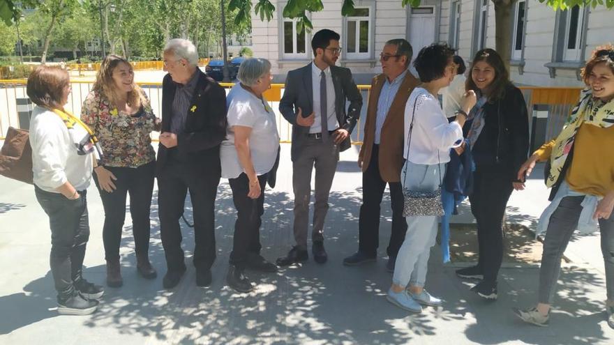 Una vintena de bagencs van a Madrid per donar suport als testimonis