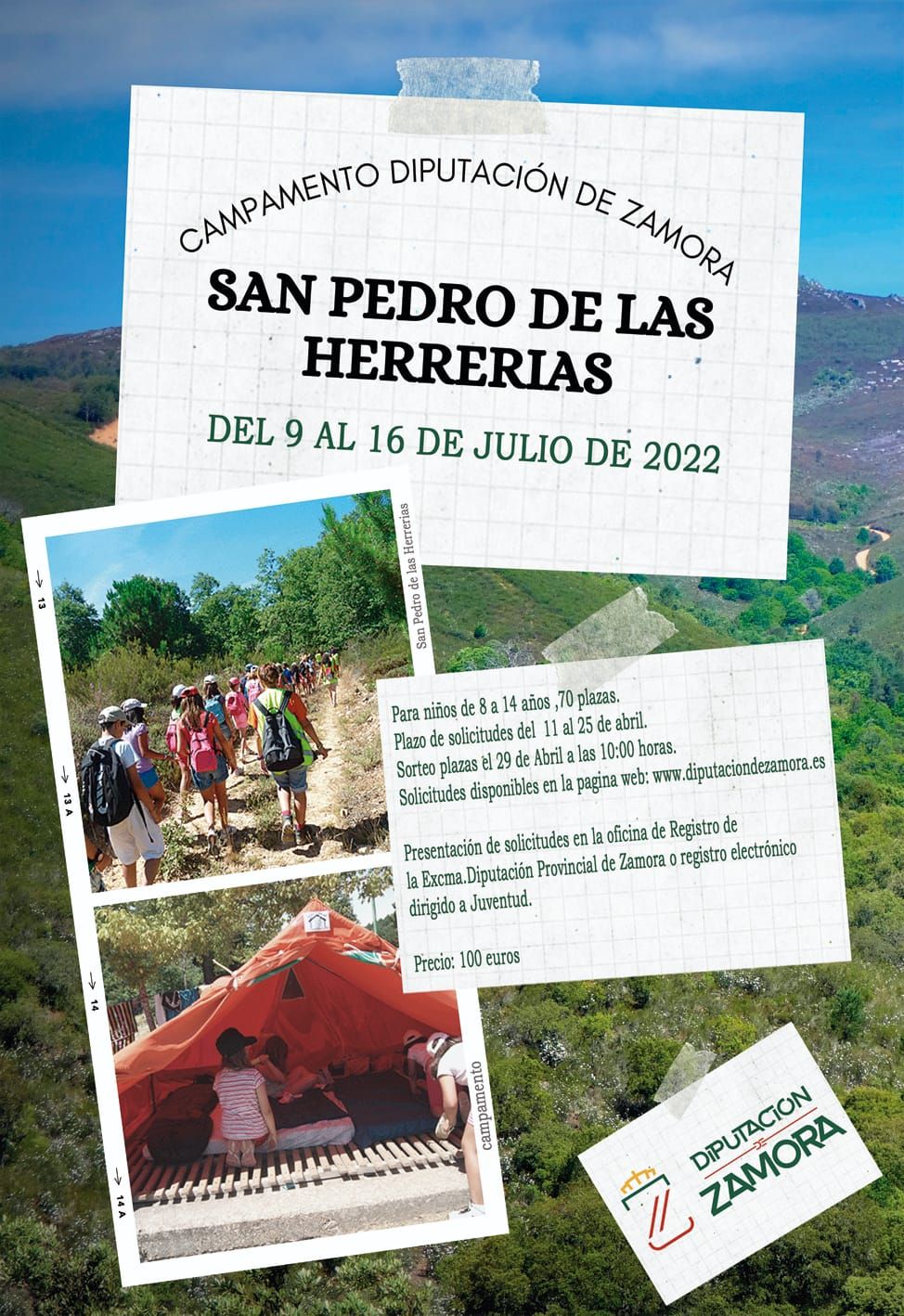 Qué hacer en Zamora: El campamento de verano de San Pedro de Las Herrerías  abre el plazo de inscripciones