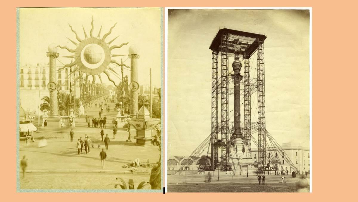 Dos ejemplos de la modernidad urbana de la Barcelona del siglo XIX.