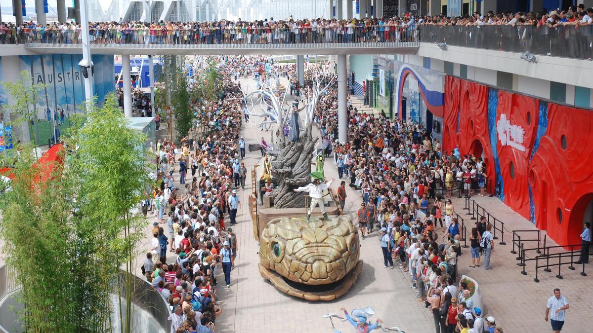En imágenes | La Expo Zaragoza 2008, en todo su esplendor