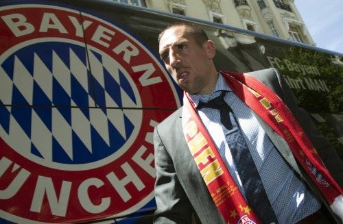 Franck Ribery a lo largo del 2013
