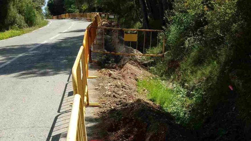 Actuació de millora al vial d&#039;accés.