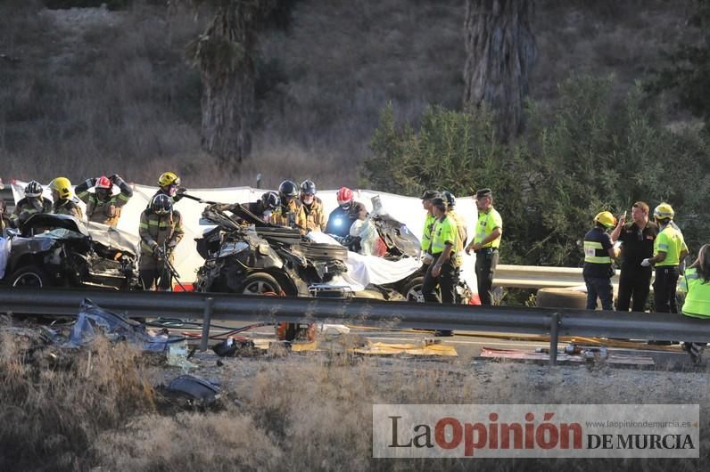 Grave accidente en Sangonera la Seca