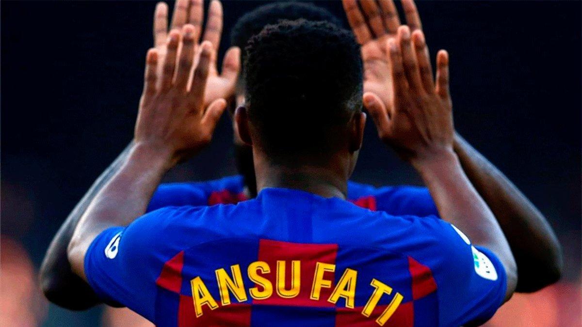 Ansu Fati tiene 'enamorado' al Manchester United