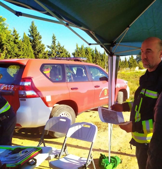 Así ha sido el rescate de los bomberos para localizar a la mujer desaparecida en Alicante