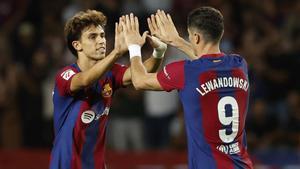 Joao Félix y Lewandowski.