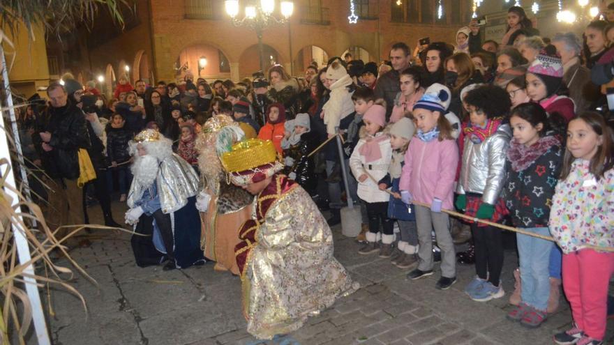 Los Reyes Magos en Benavente. | E. P.