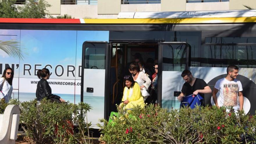 Once rutas de autobús afectadas hoy por la Santa Eulària Ibiza Marathon