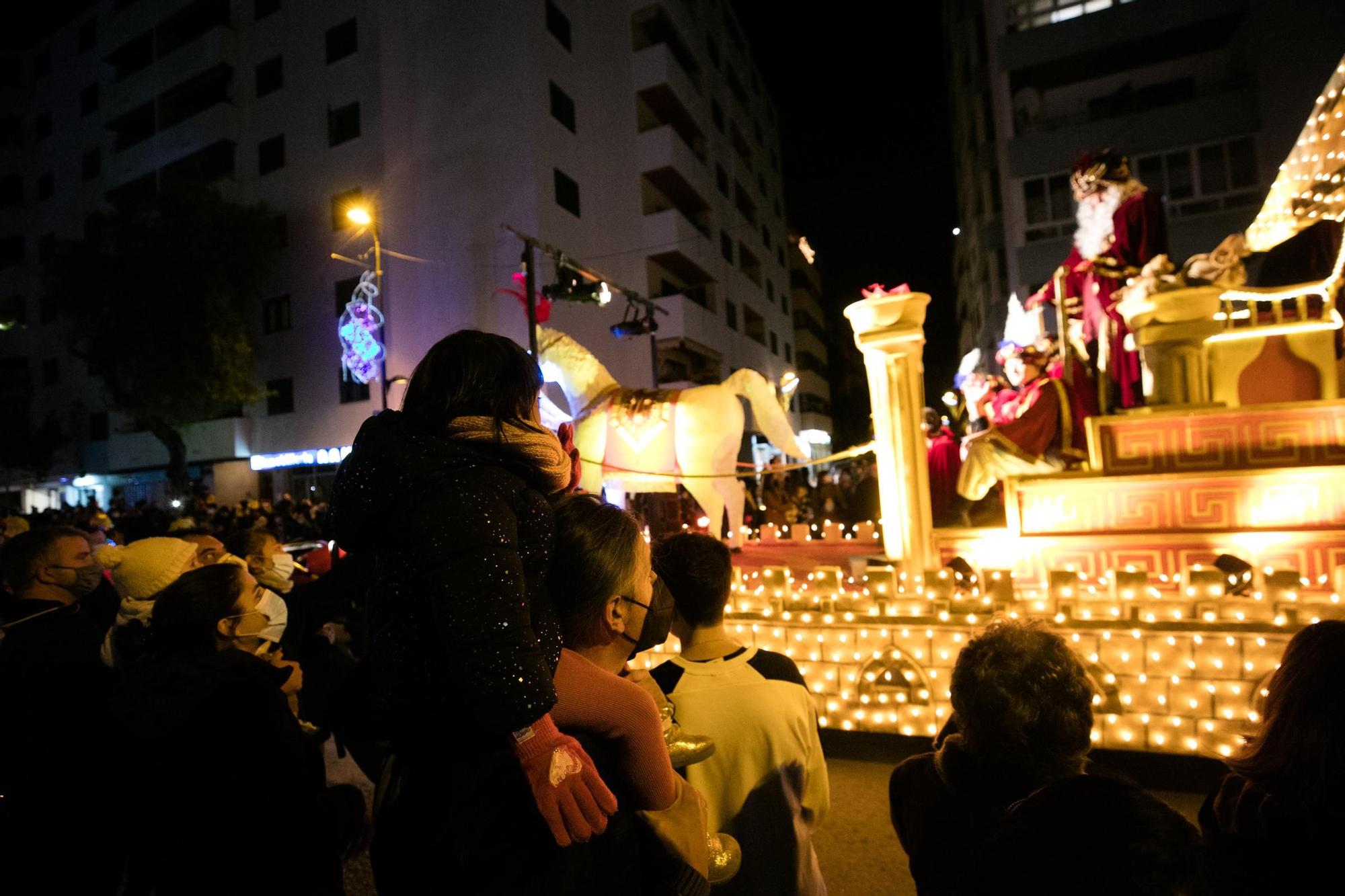 Cabalgata de los Reyes Magos en Vila.
