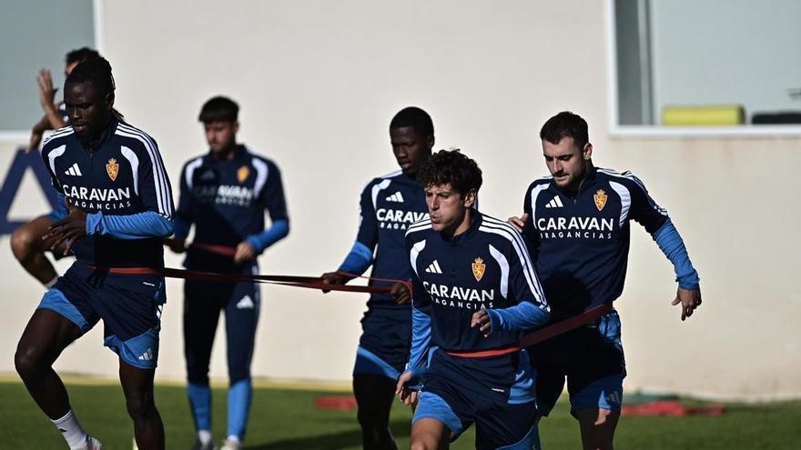 Diego Monzón regresa y el Real Zaragoza ya tiene a todos disponibles menos Vadillo