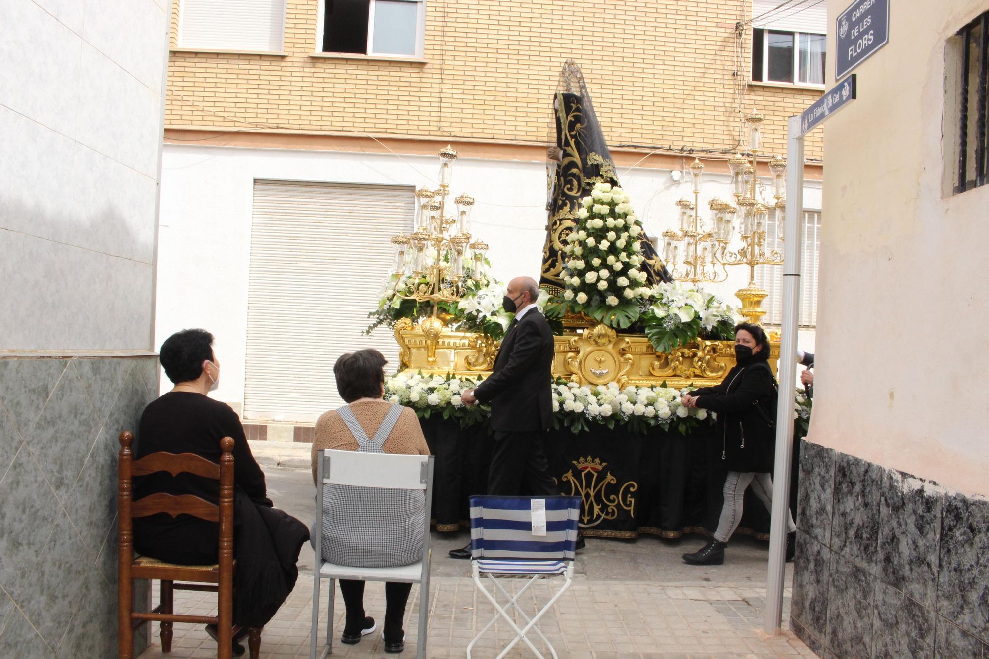 Las imágenes del Viernes Santo en la Semana Santa Marinera