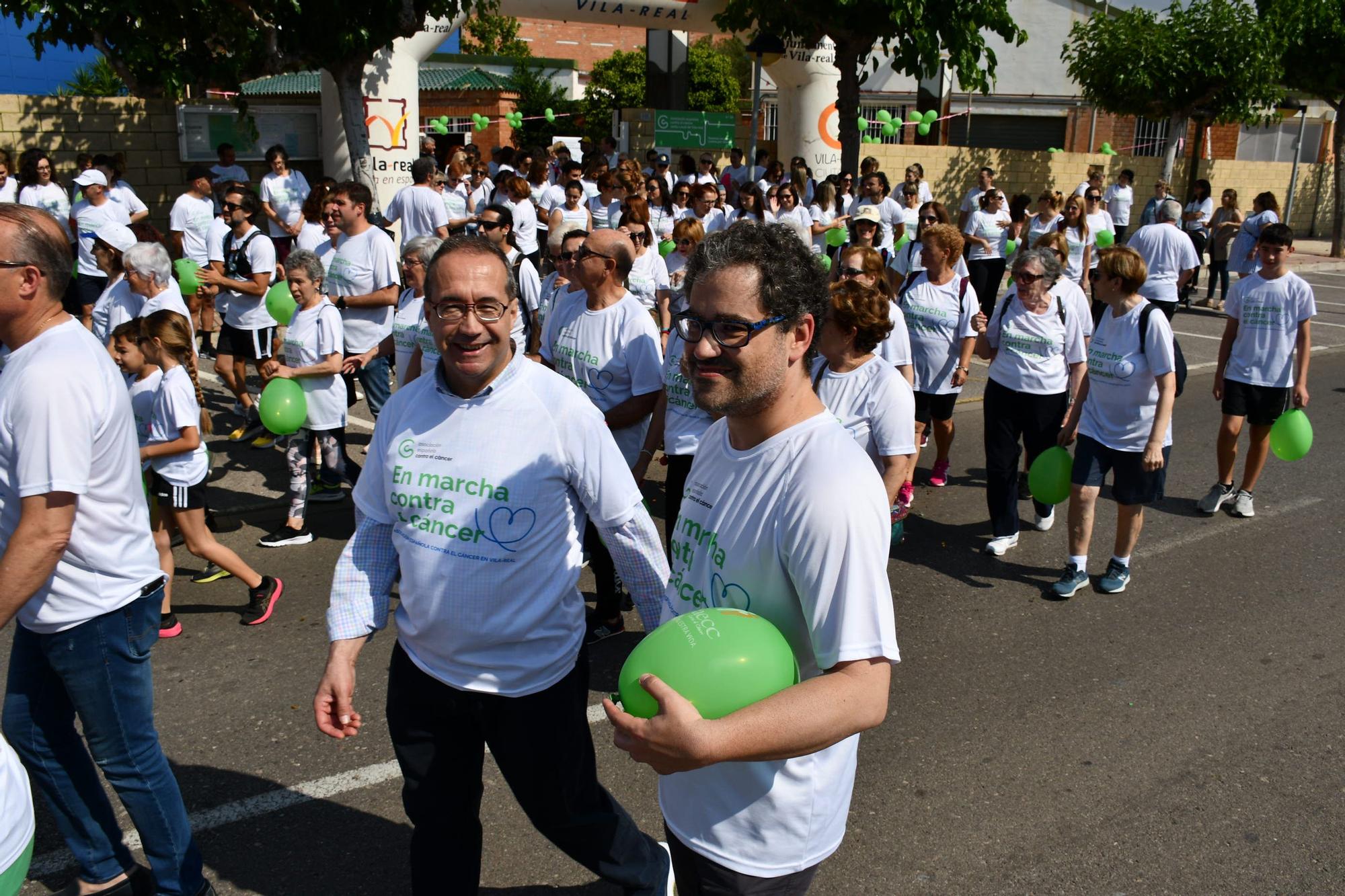 Todas las fotos de la marcha contra el cáncer de Vila-real