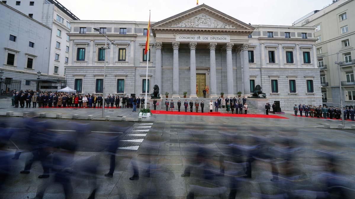 Celebración del Día de la Constitución en Madrid.