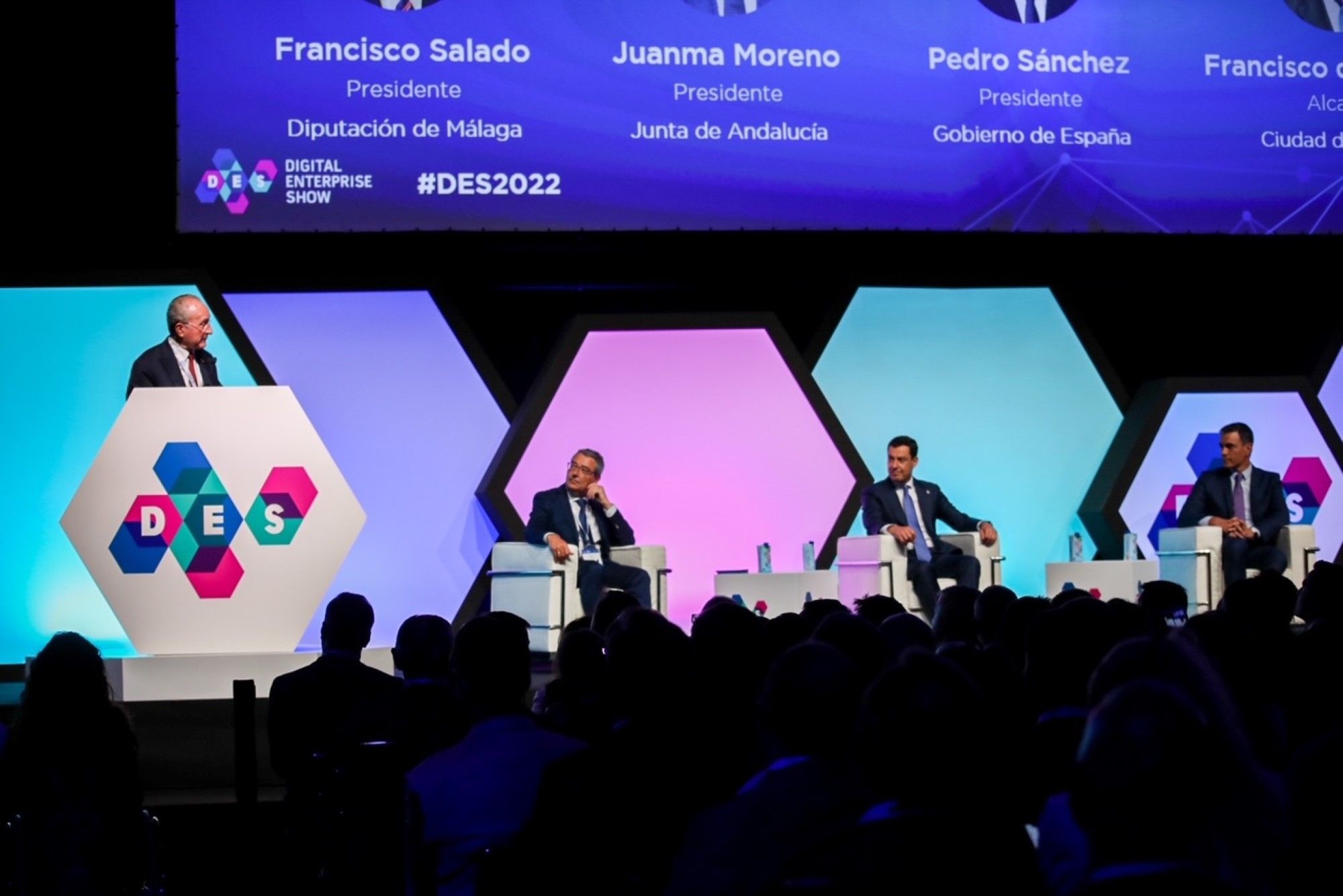 Las imágenes del Digital Enterprise Show (DES) 2022 en Málaga