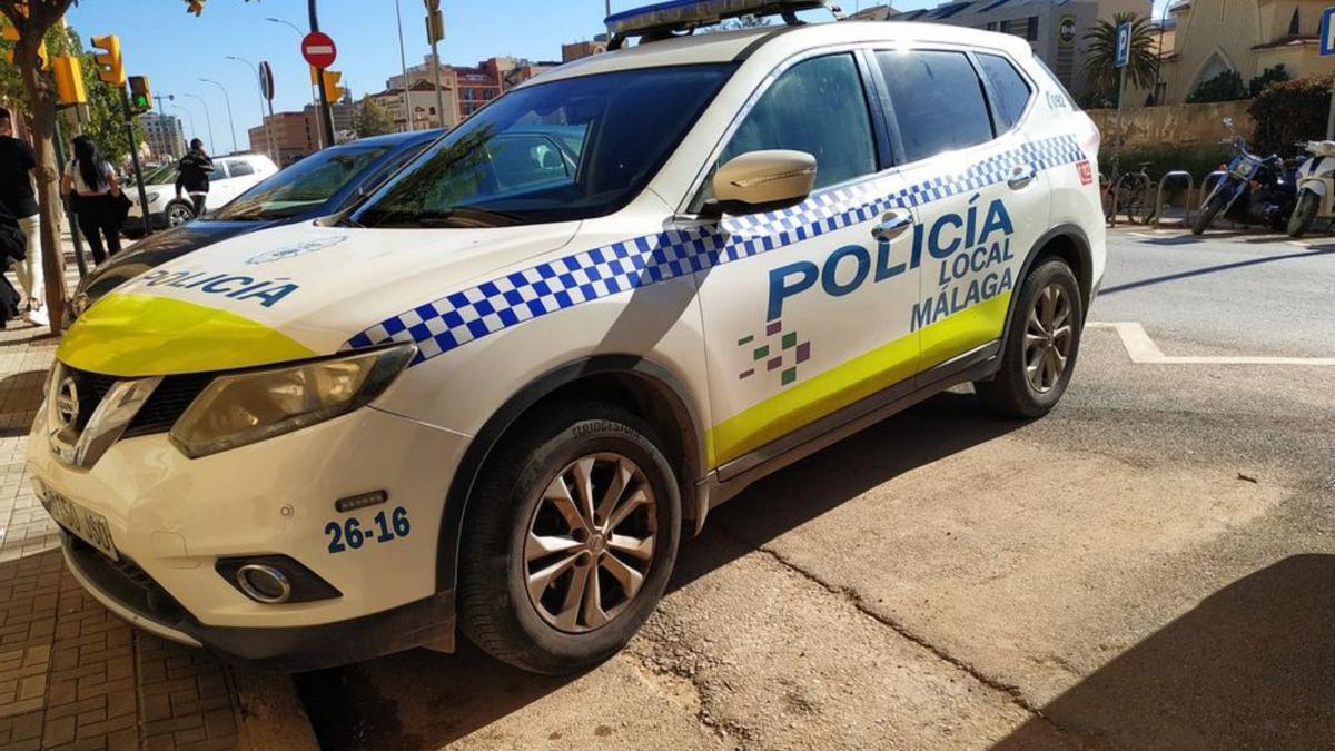 Vehículo de la Policía Local de Málaga. | L.O.