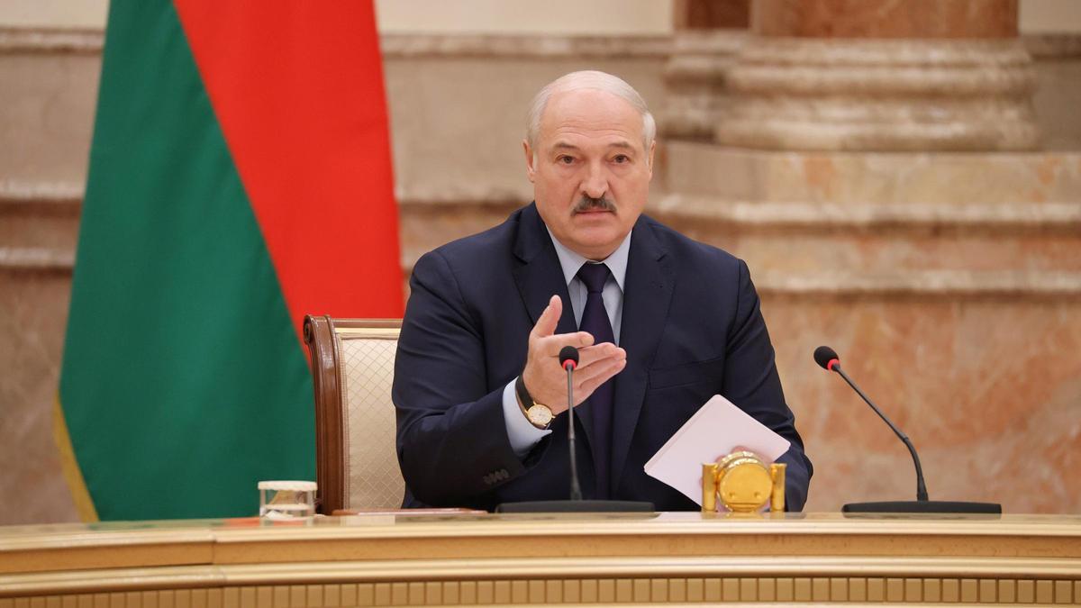 El presidente de Bielorrusia, Alexander Lukashenko.