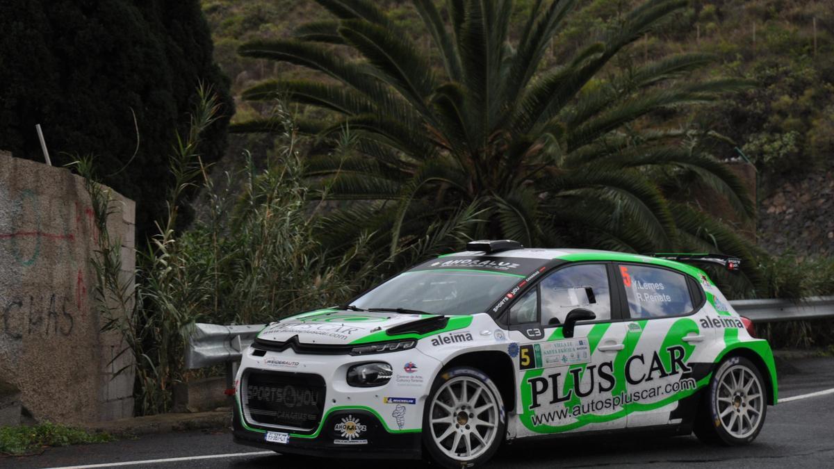 Yeray Lemes-Rogelio Peñate, con Citroën C3 Rally2