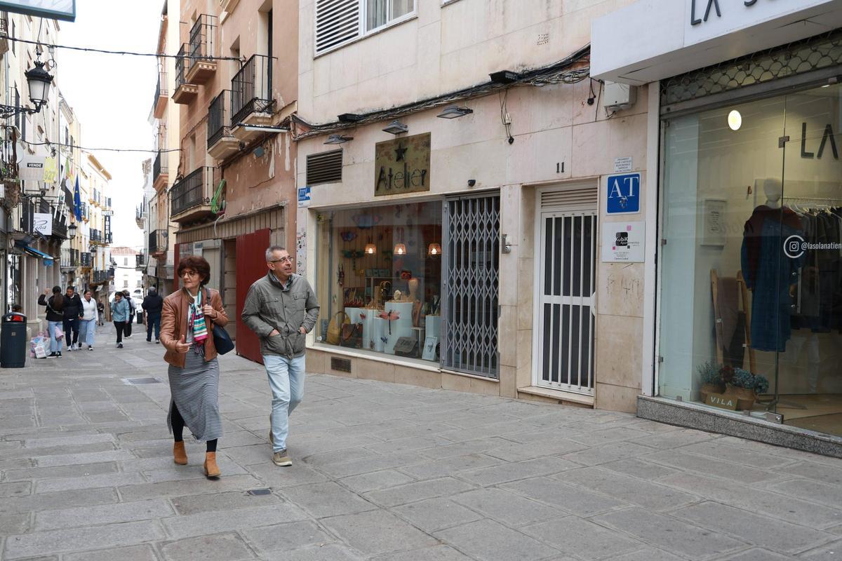 Galería | Este es el estado actual de las calles comerciales del centro de Cáceres