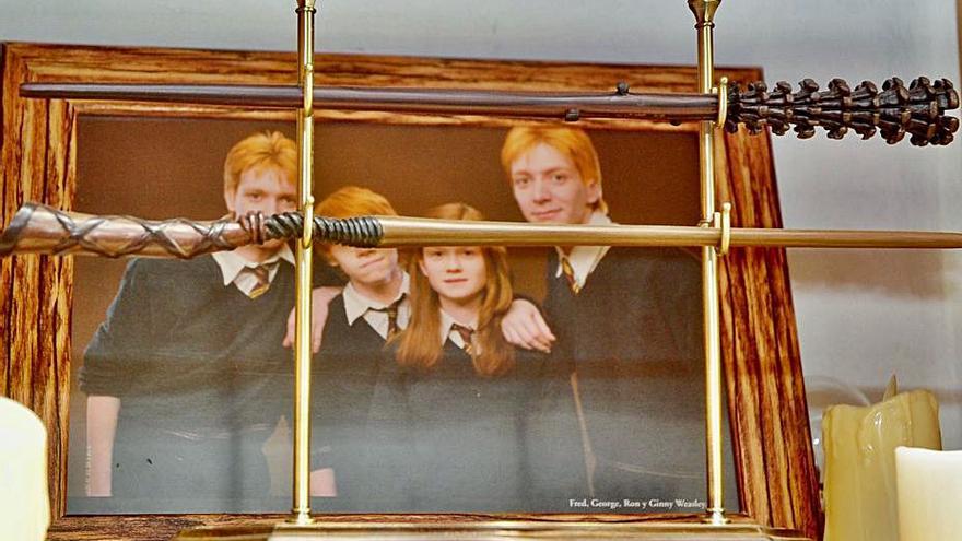 Las varitas mágicas de los gemelos Fred y George Weasly.   | // R. VÁZQUEZ 