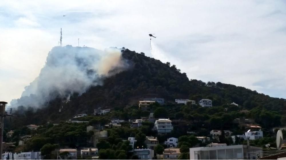 Incendi a l''Estartit