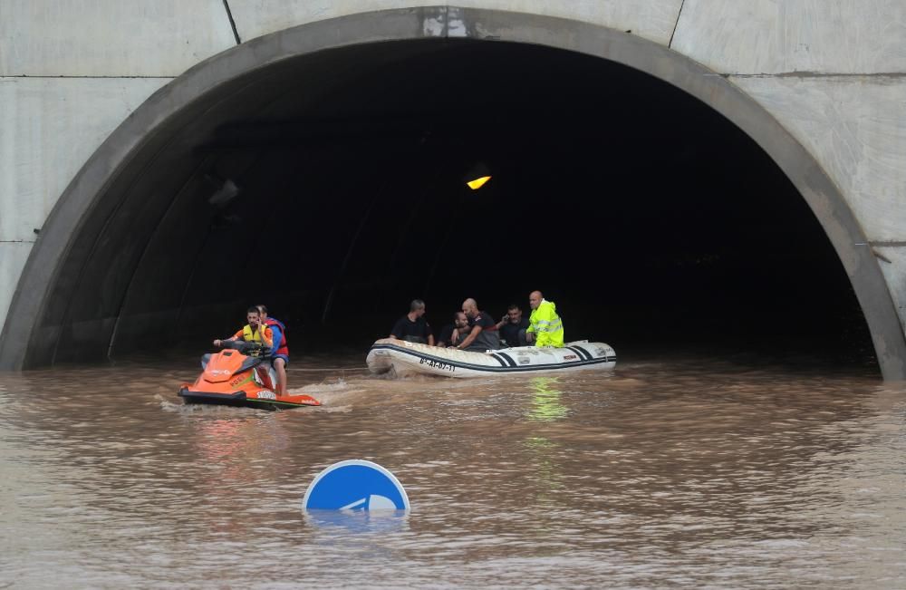 Pluges torrencials al sud-est d'Espanya