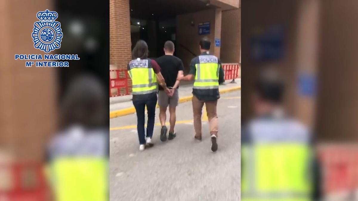 Cuatro detenidos por asaltar a un empresario chino en un hotel de Madrid.