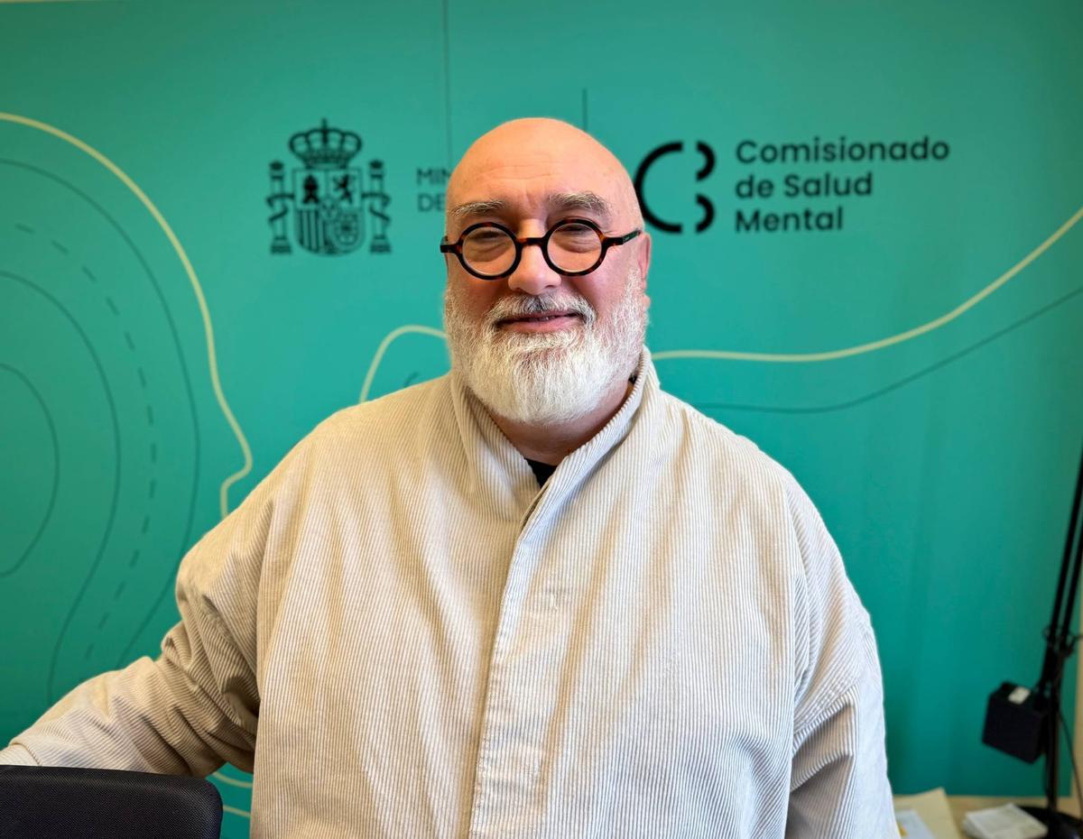 Francisco González Aguado, subdirector del Comisionado de Salud Mental de Sanidad