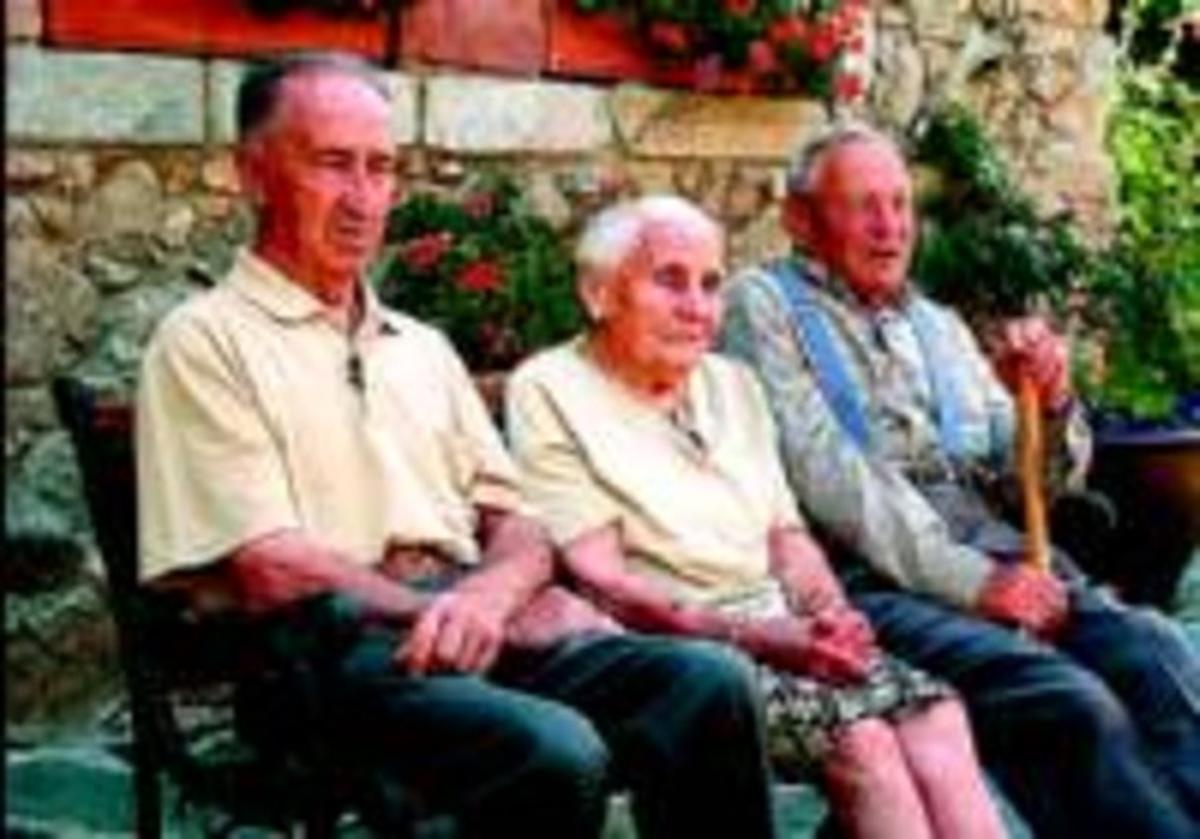 El Casimiro, la Maria i el Valentí, els tres avis del programa de TV-3.