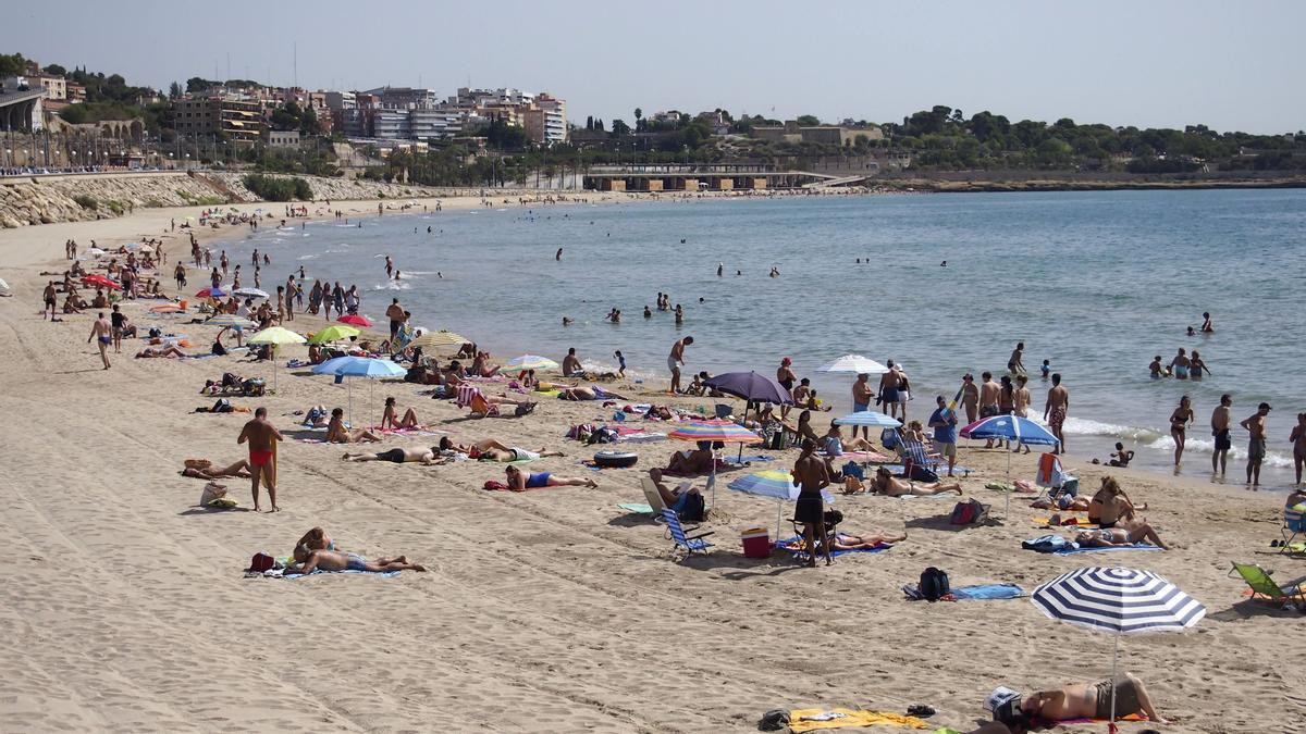 Playa del Miracle en Tarragona
