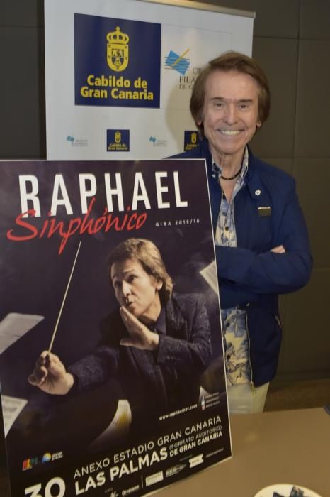 Rueda de prensa de Raphael, en el Hotel Iberia