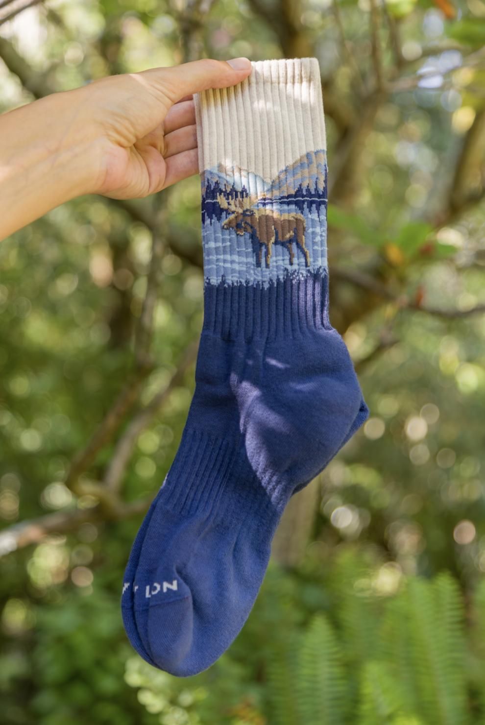 Athletic Elk Lake Dark Blue, de Jimmy Lion: inspirado en el Grand Teton National Park